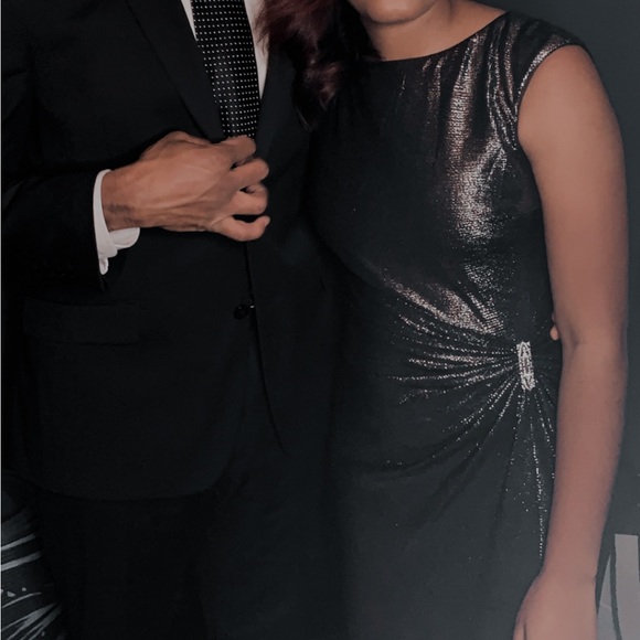 Metallic Formal Dress - Picture 9 of 10